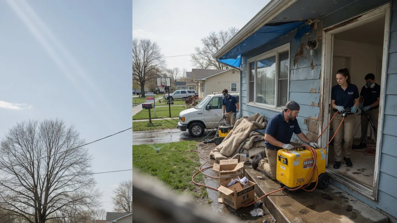 Basement Flood Cleanup in Spencer, OK near me